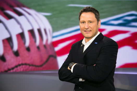 Auch 2016 ist der TV-Experte wieder für ran im Einsatz. (Bild: ProSiebenMAXX, SAT.1 / Benedikt Müller)