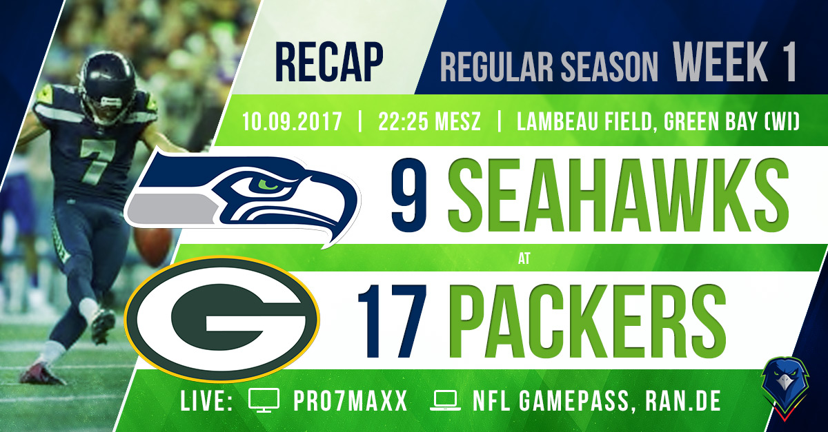 Recap: Regular Season 2017 (Week 1) – Seahawks @ Packers