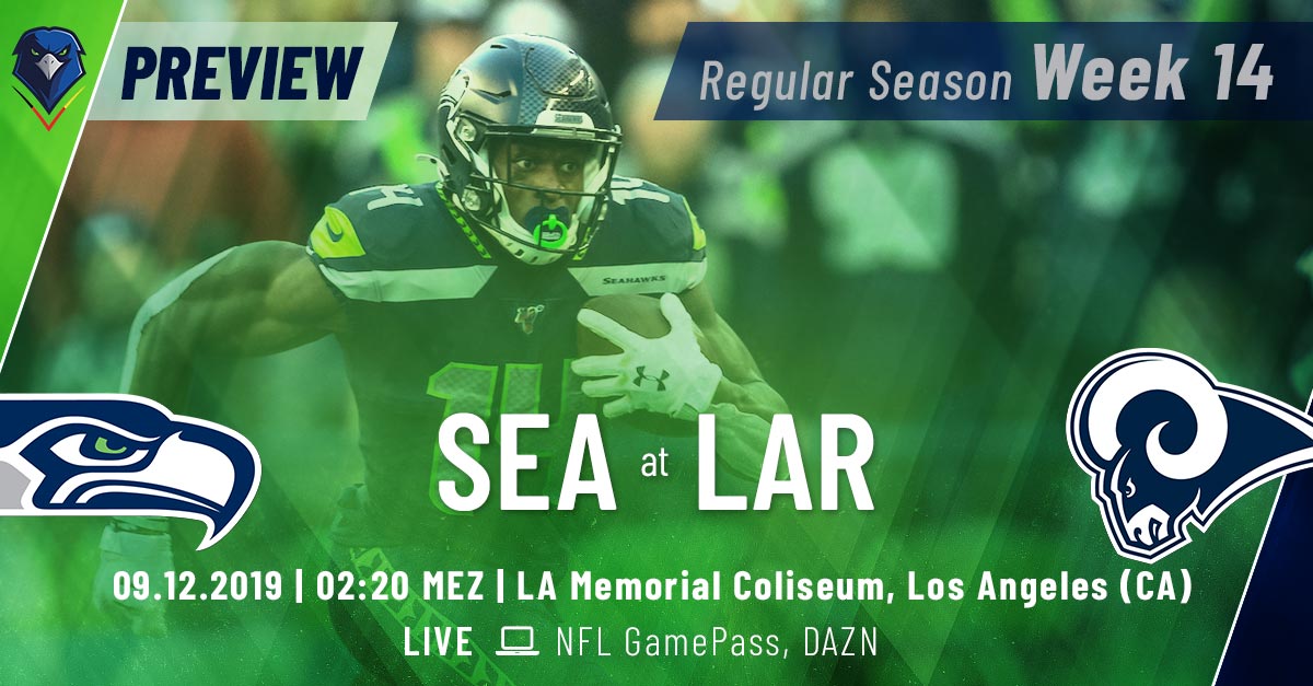Preview: Regular Season 2019 (Week 14) – Seahawks @ Rams