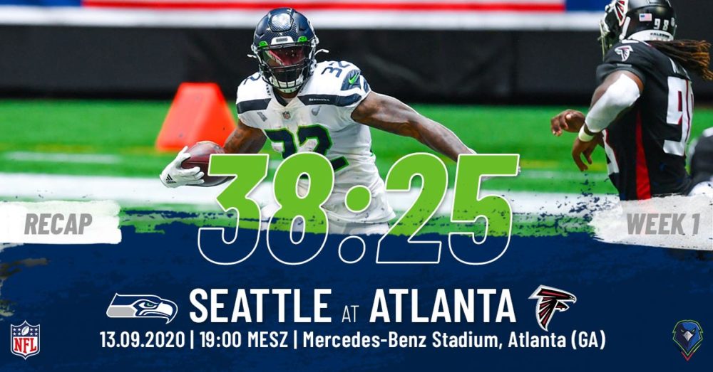 Recap Week 1, 2020 Atlanta Falcons