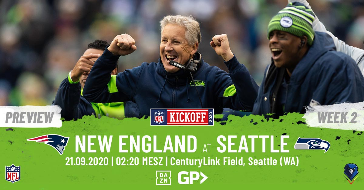Preview: Regular Season 2020 (Week 2) – Patriots @ Seahawks