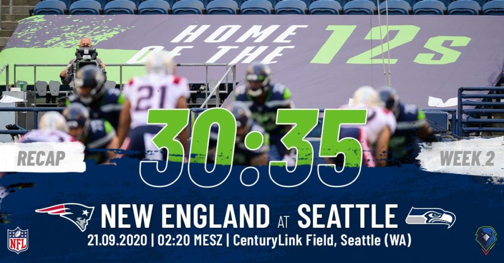 Recap Week 2, 2020 New England Patriots
