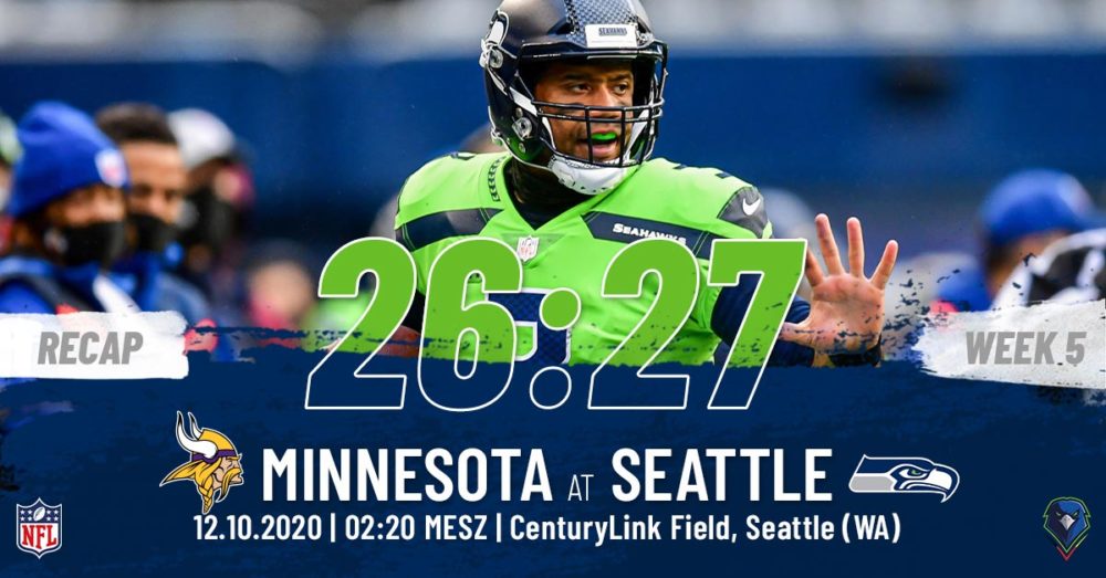 Recap Week 5, 2020 Minnesota Vikings