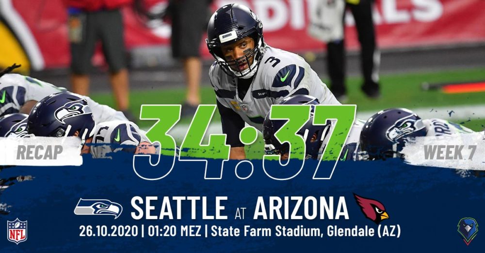 Recap Week 7, 2020 Arizona Cardinals
