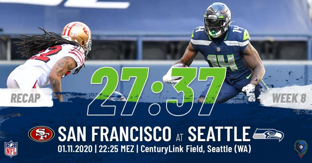 Recap Week 8, 2020 San Francisco 49ers