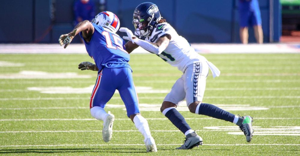 Fischadleraugen Tre Flowers und die Seahawks-Defensive