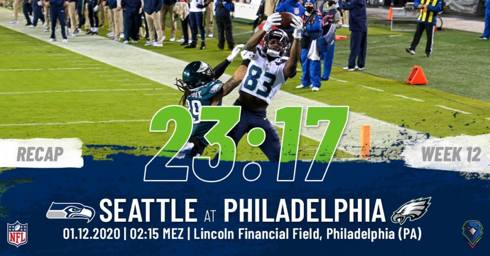Recap Week 12, 2020 Philadelphia Eagles