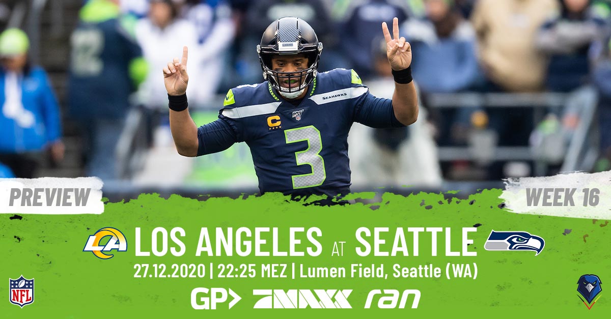 Preview: Regular Season 2020 (Week 16) – Rams @ Seahawks