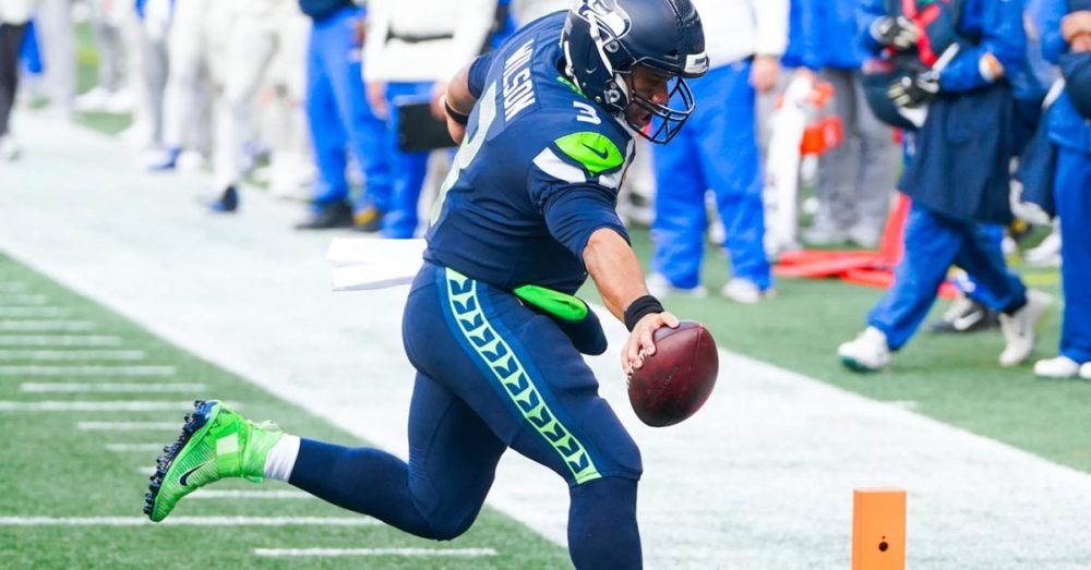 Fischadleraugen Russell Wilson Offensive Defensive