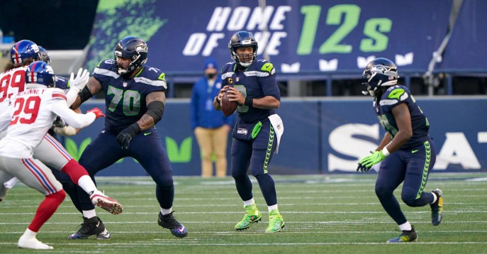Fischadleraugen Russell Wilson