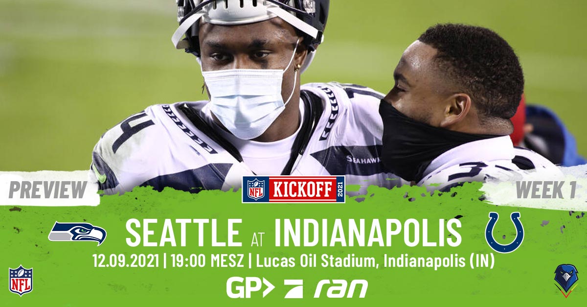 Preview Regular Season 2021 Week 1 Seahawks Colts German Sea Hawkers E V