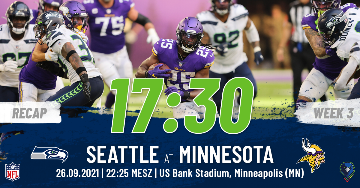 Recap: Regular Season 2021 (Week 3) – Seahawks @ Vikings