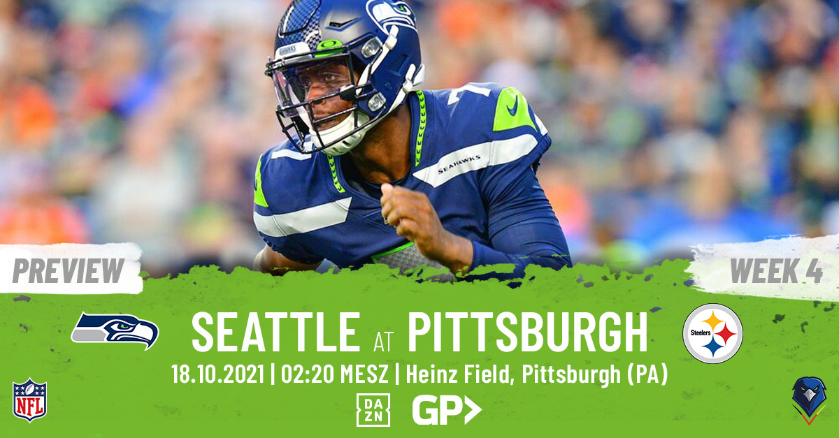 Preview: Regular Season 2021 (Week 6) – Seahawks @ Steelers