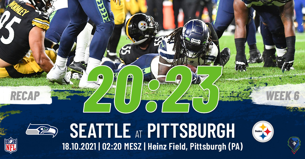 Recap: Regular Season 2021 (Week 6) – Seahawks @ Steelers