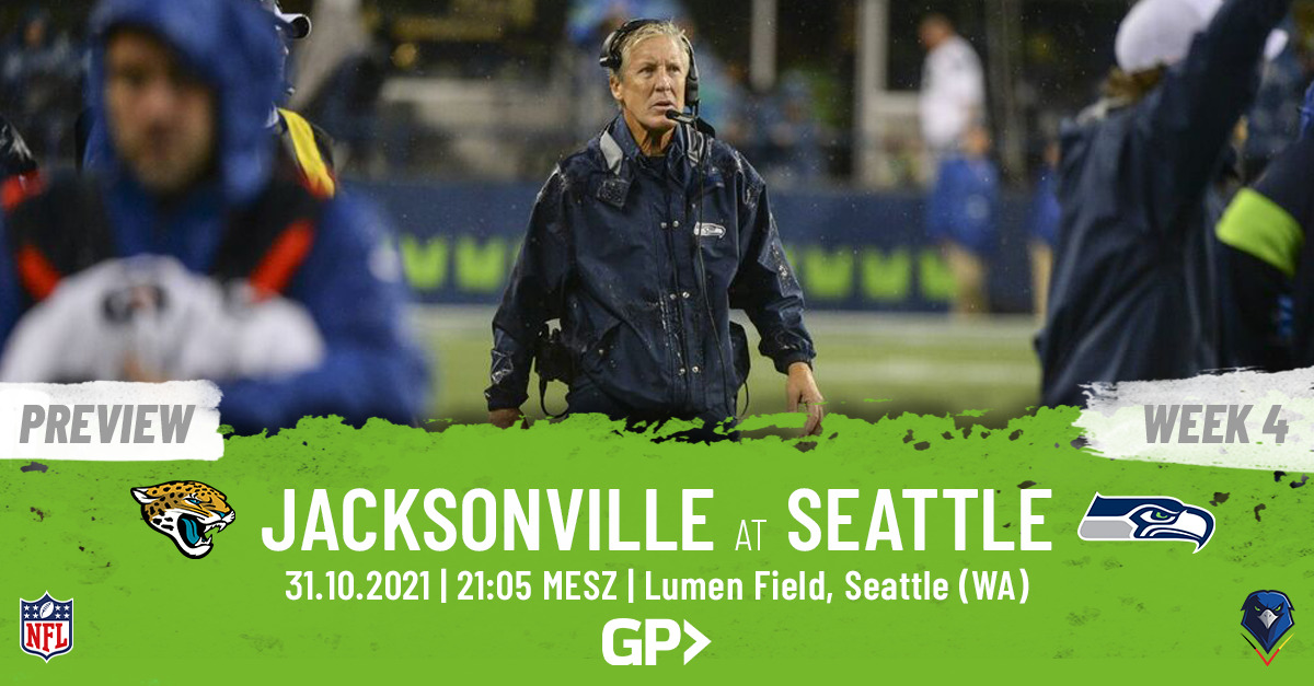 Preview: Regular Season 2021 (Week 8) – Jaguars @ Seahawks