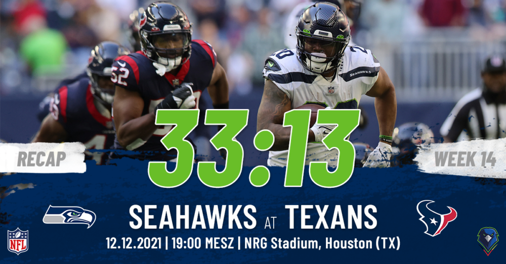 Seahawks Recap Week 14, 2021 Houston Texans