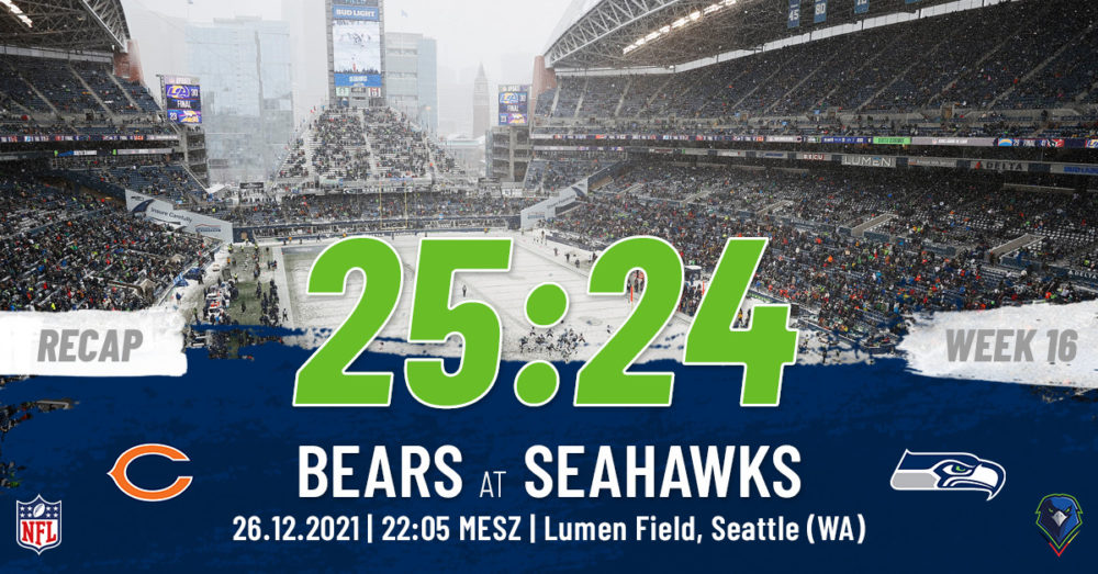 Seahawks Recap Week 16, 2021 Chicago Bears
