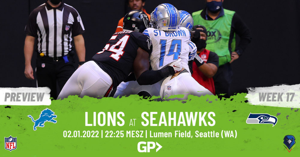 Seahawks Preview Week 17, 2021 Detroit Lions