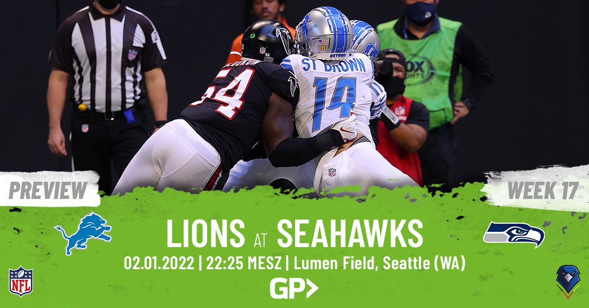 Seahawks Preview Week 17, 2021 Detroit Lions
