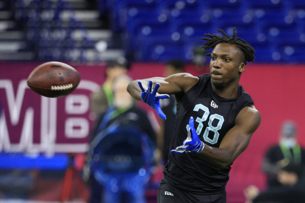 University of Texas at San Antonio Cornerback Tariq Woolen was picked by the Seattle Seahawks in the 2022 NFL Draft