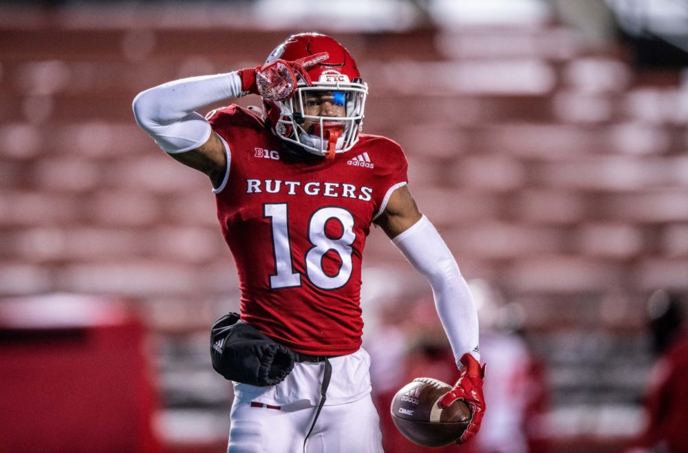 Rutgers Wide Receiver Bo Melton was picked by the Seattle Seahawks in the 2022 NFL Draft