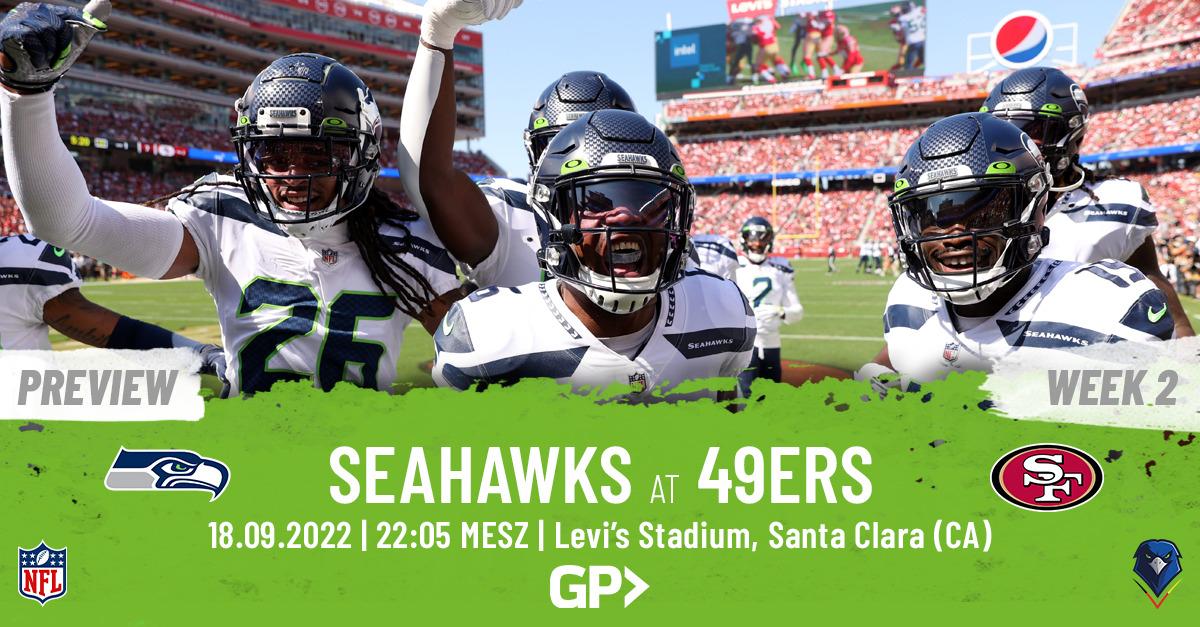 Preview: Regular Season 2022 (Week 2) – Seahawks @ 49ers