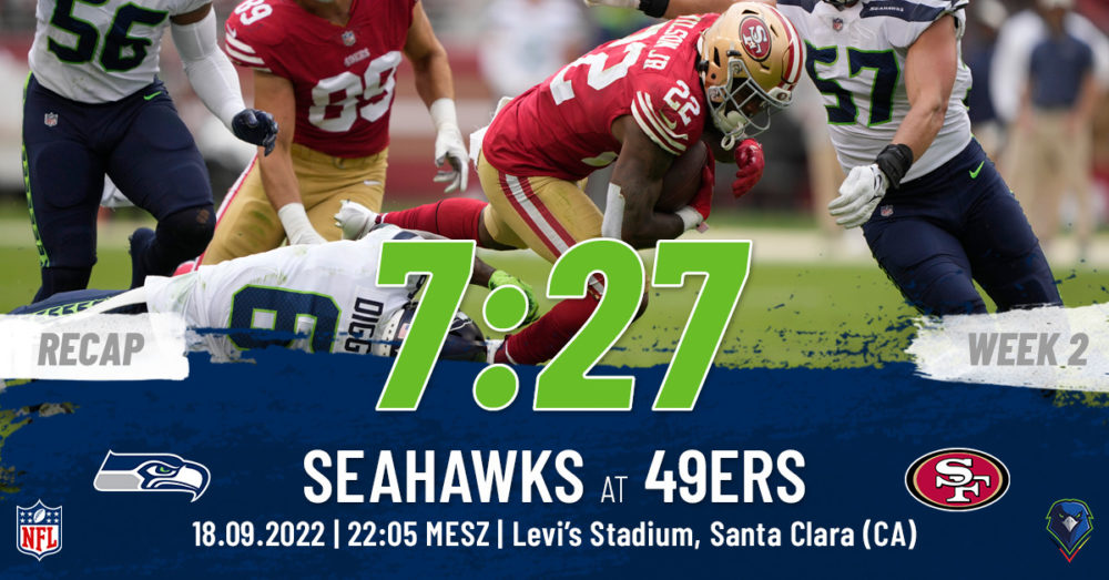 Regular Season 2022 San Francisco 49ers Seattle Seahawks Week 2