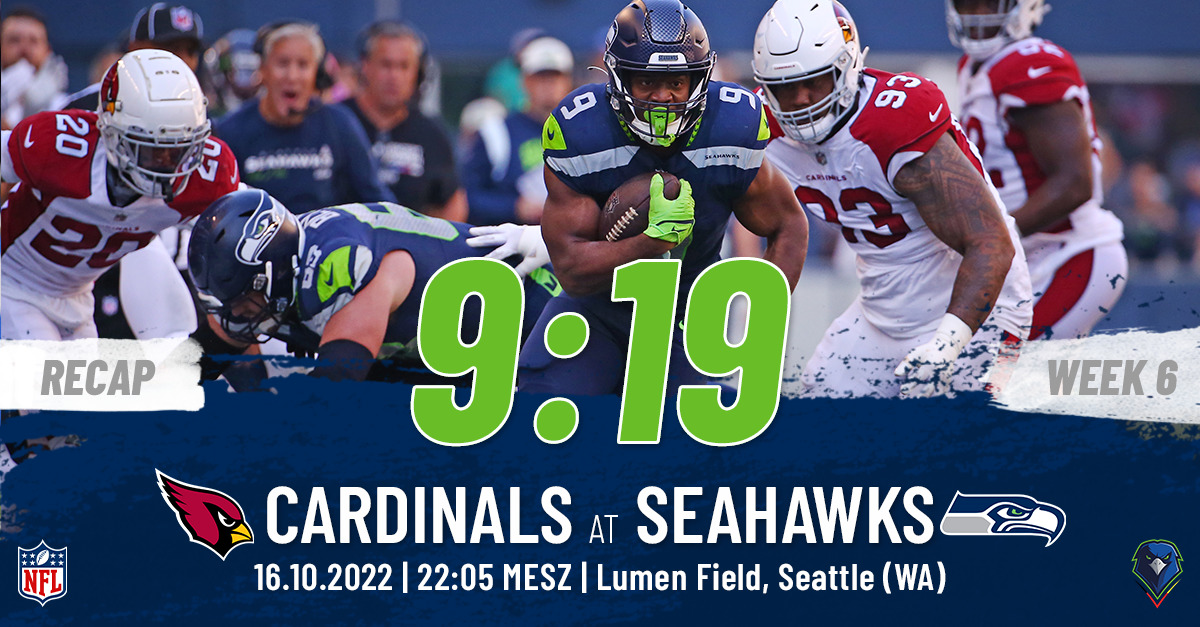 Recap: Regular Season 2022 (Week 6) – Cardinals @ Seahawks