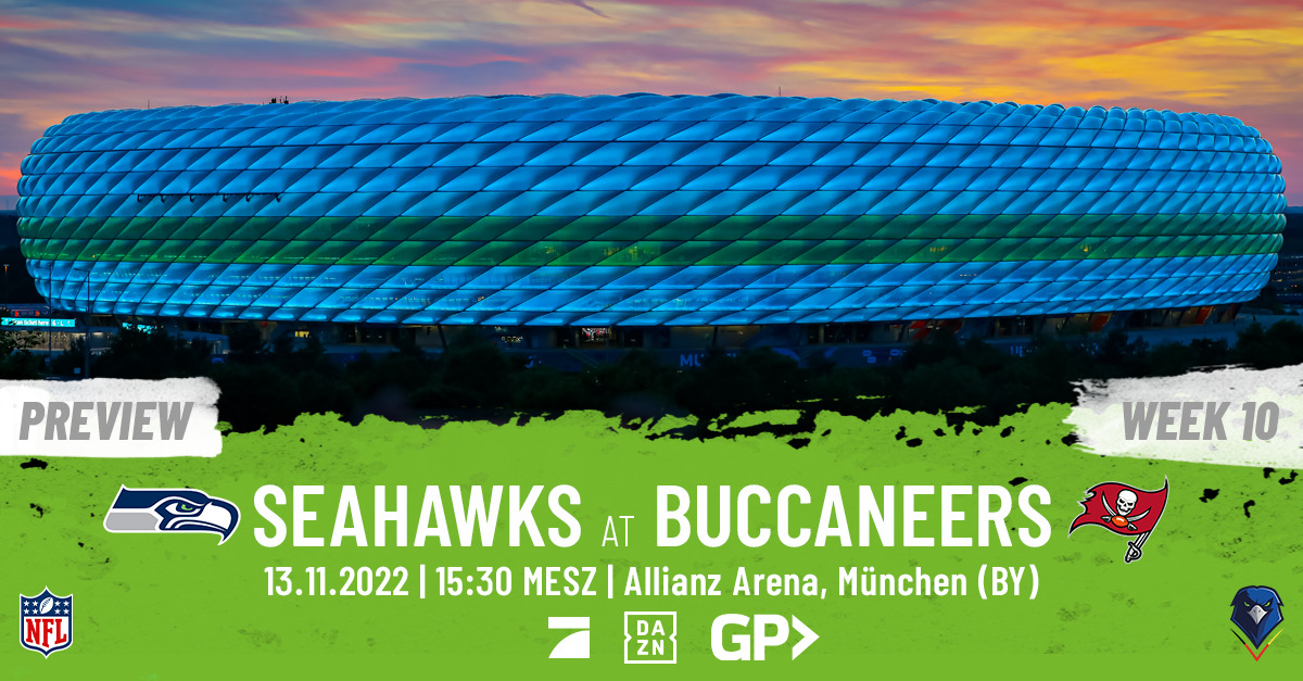 Preview: Regular Season 2022 (Week 10) – Seahawks @ Buccaneers