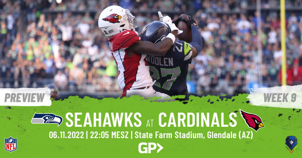 Regular Season 2022 Arizona Cardinals Seattle Seahawks Week 9