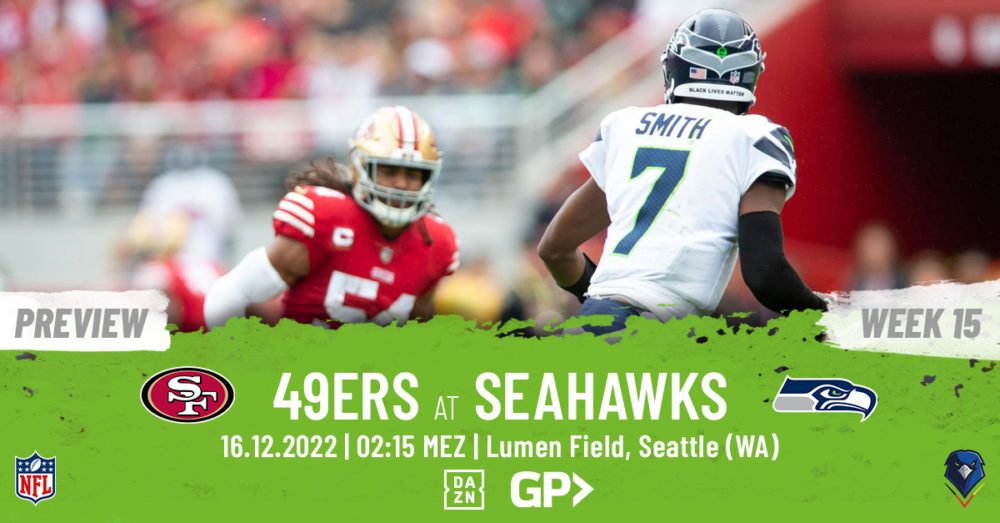Regular Season 2022 San Francisco 49ers Seattle Seahawks Week 15