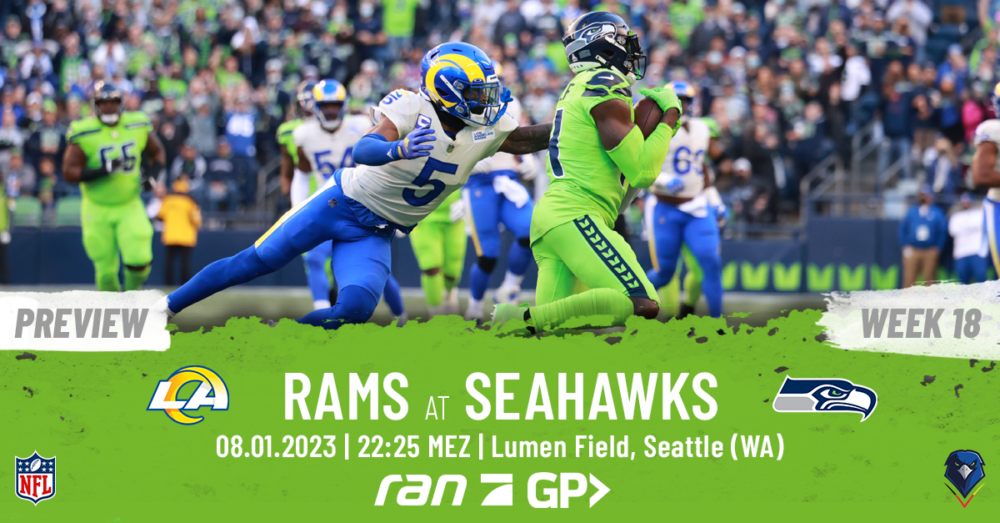 Regular Season 2022 LA Rams Seattle Seahawks Week 18