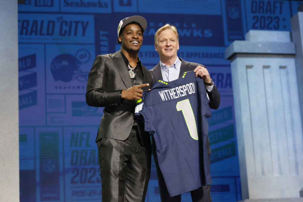 Devon Witherspoon Seattle Seahawks 2023 NFL Draft Rookie