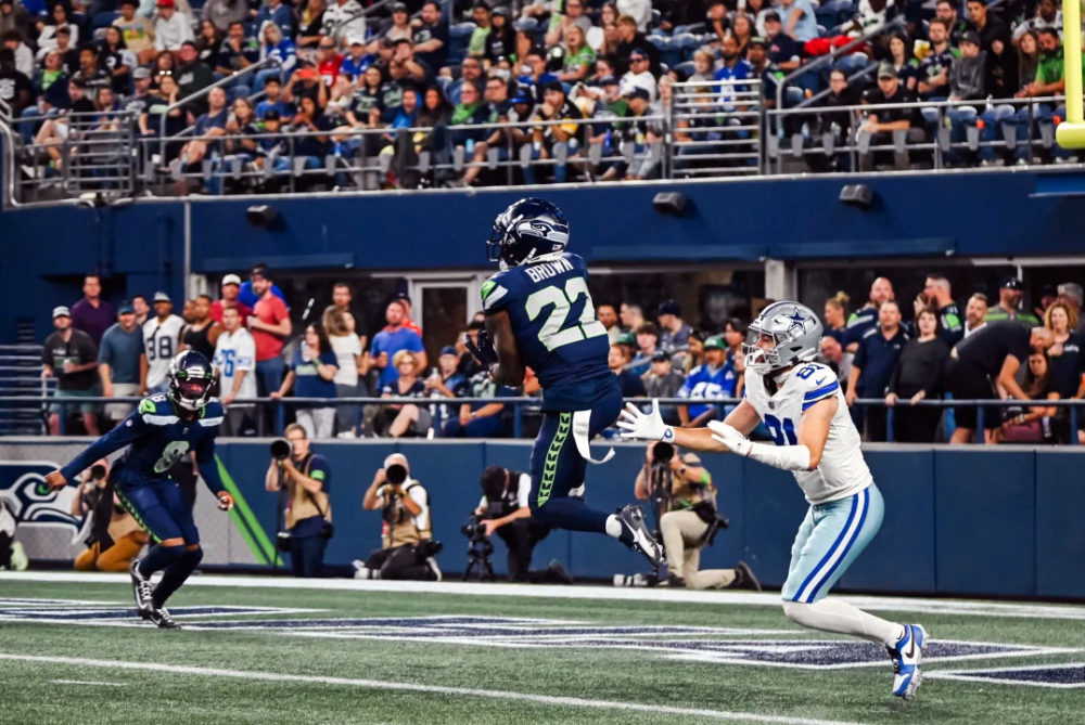 Tre Brown Preseason Week 2 2023 Seattle Seahawks Dallas Cowboys