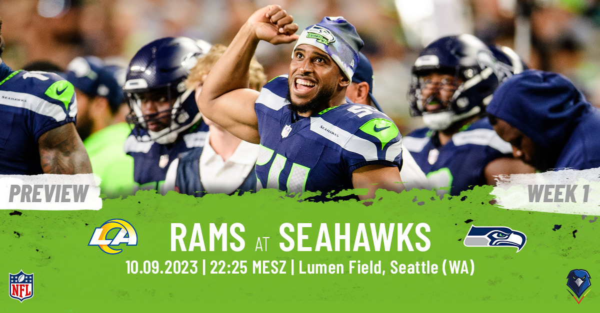 Preview: Regular Season 2023 (Week 1) – Rams @ Seahawks