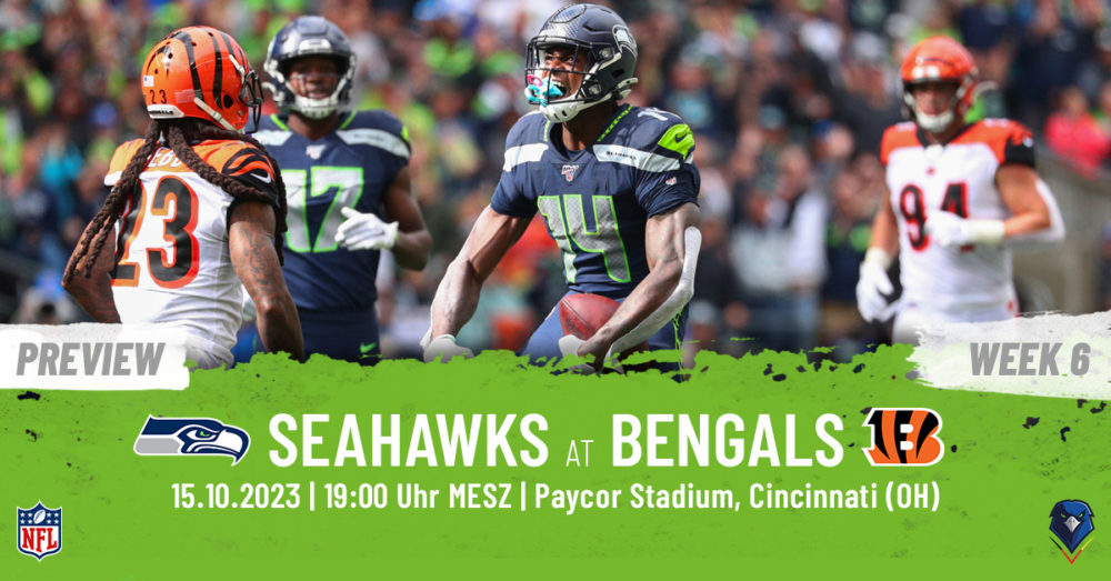 Regular Season 2023 Cincinnati Bengals Seattle Seahawks Week 6 Preview