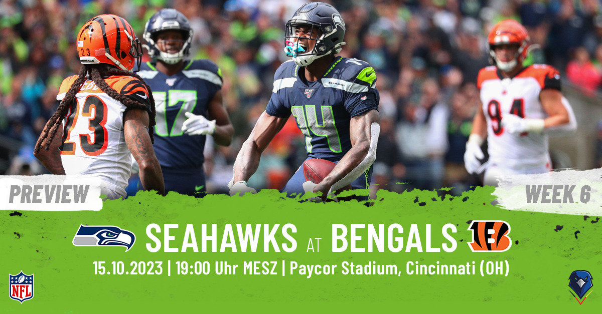Regular Season 2023 Cincinnati Bengals Seattle Seahawks Week 6 Preview
