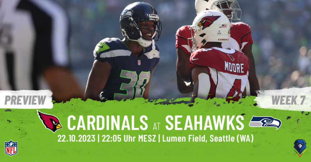 Regular Season 2023 Arizona Cardinals Seattle Seahawks Week 7 Preview