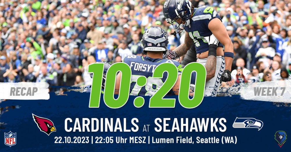 Regular Season 2023 Arizona Cardinals Seattle Seahawks Week 7 Recap