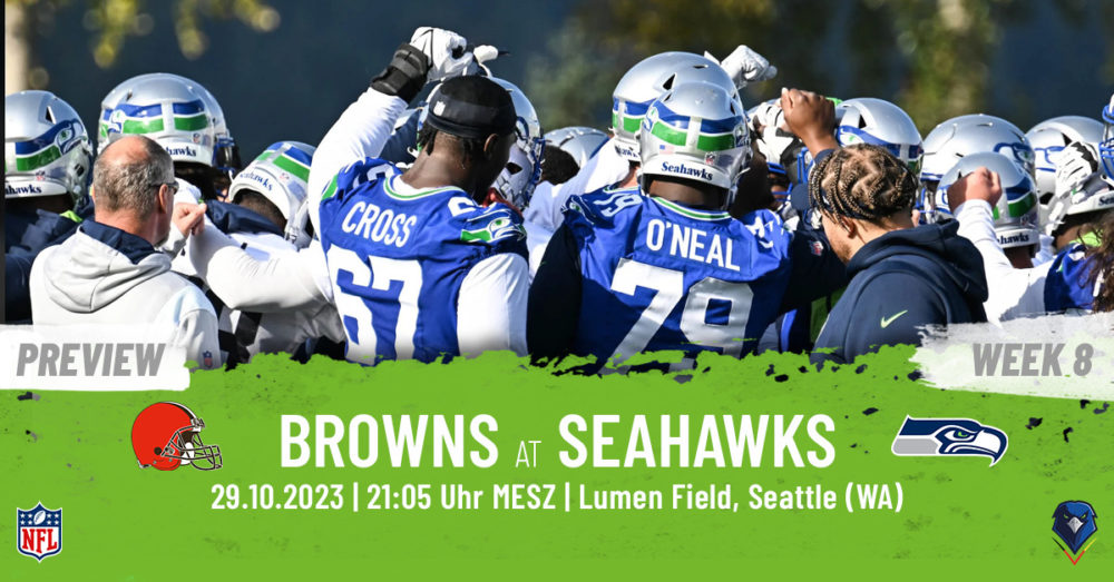 Regular Season 2023 Cleveland Browns Seattle Seahawks Week 8 Preview
