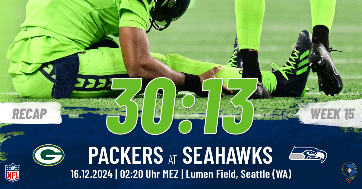 Recap: Regular Season 2024 (Week 15) – Packers @ Seahawks