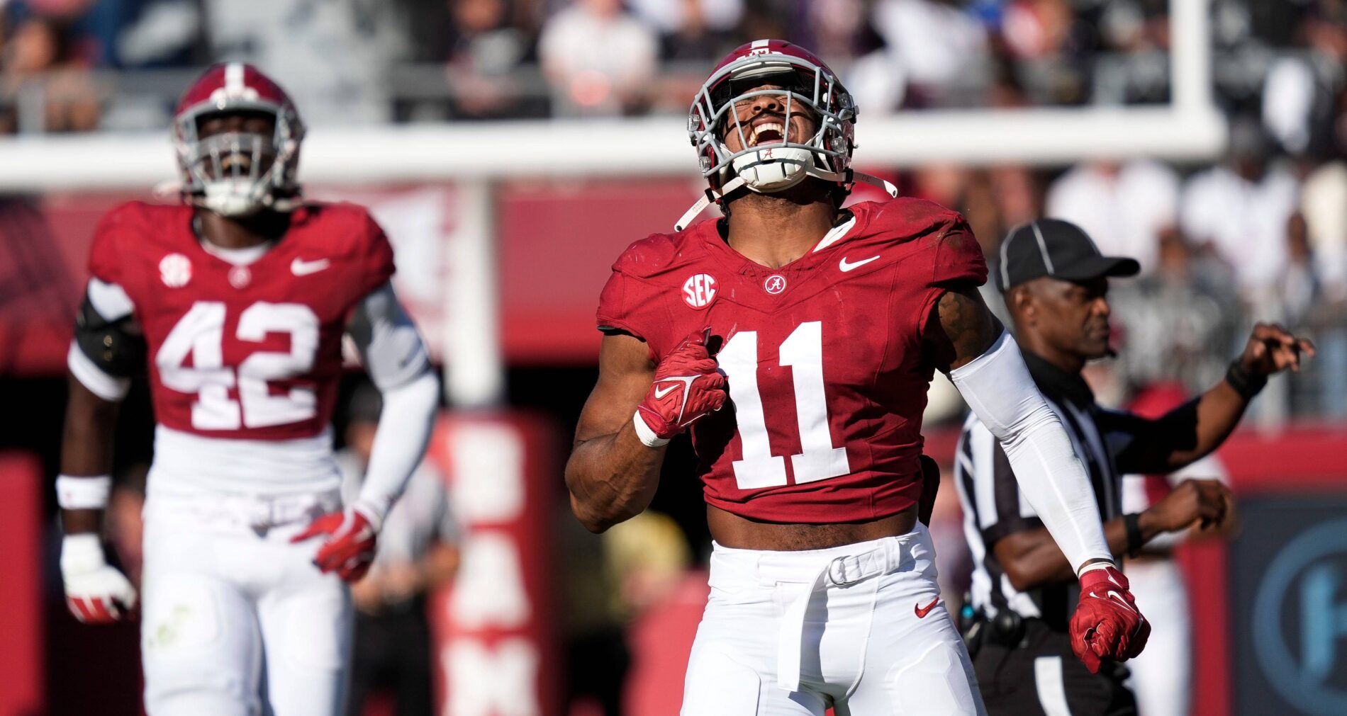 Defense Linebacker Jihaad Campbell Alabama Crimson Tide