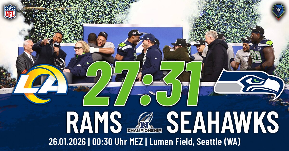 2025 Playoffs Los Angeles Rams Seattle Seahawks NFC Championship Game