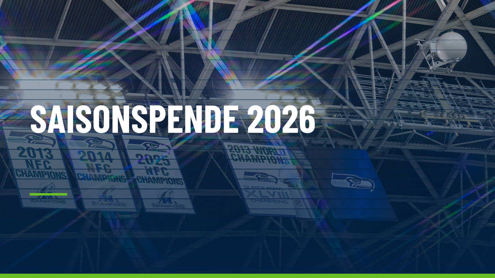 Saison-Spende 2026: Ganz neu(n): Titelverteidigung