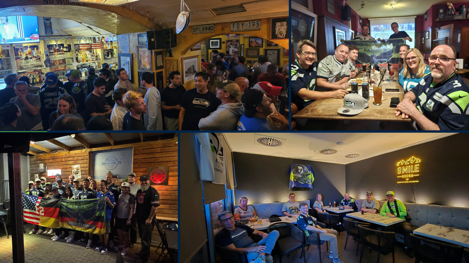 Public Viewing mit den German Sea Hawkers