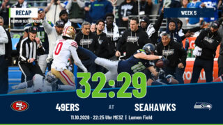 Recap: Regular Season 2026 (Week 5) – 49ers @ Seahawks
