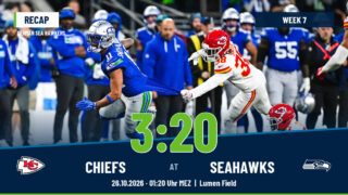 Recap: Regular Season 2026 (Week 7) – Chiefs @ Seahawks