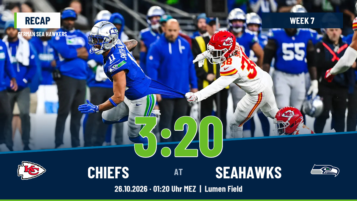 Recap: Regular Season 2026 (Week 7) – Chiefs @ Seahawks